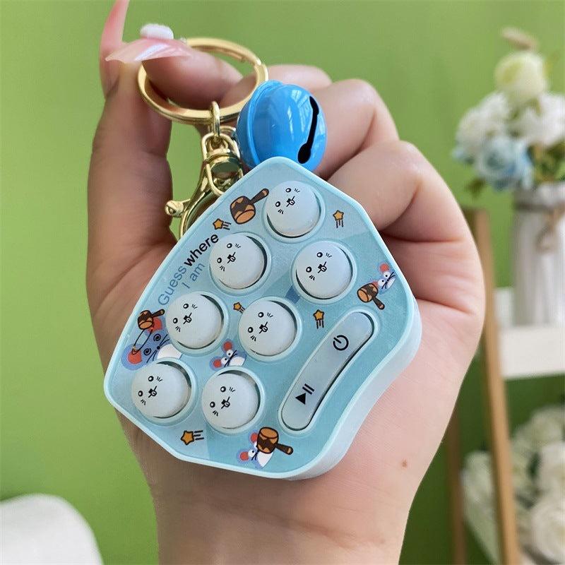 Mini Whack-A-Mole Game Keychain